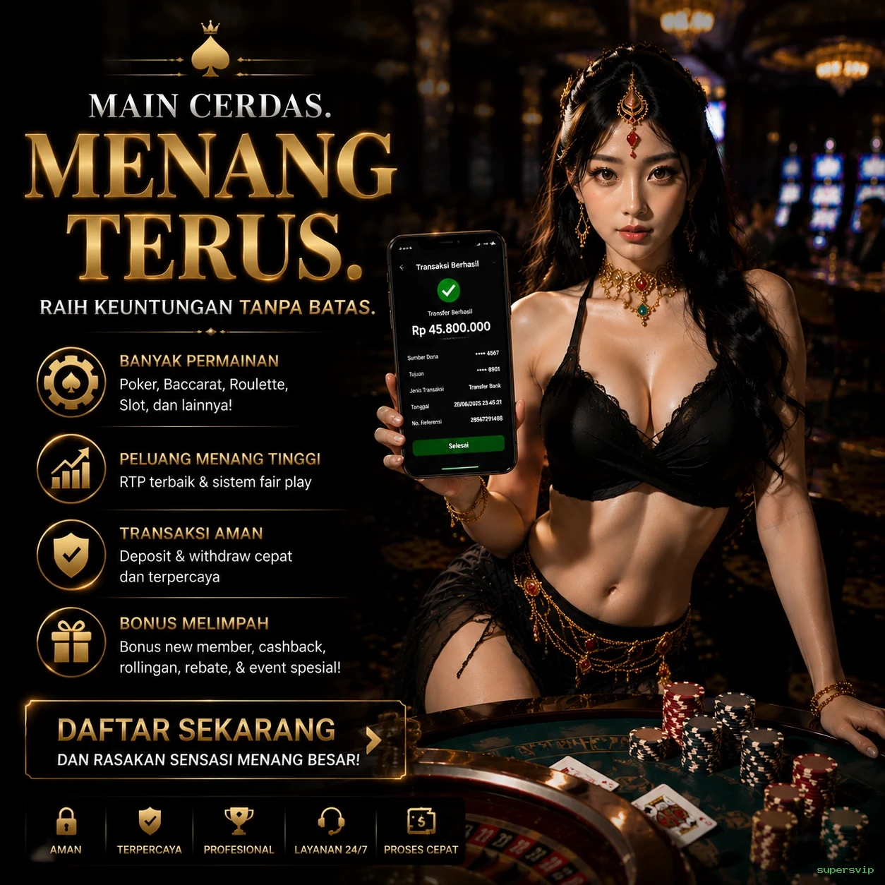 supersvip Tutorial Pemain