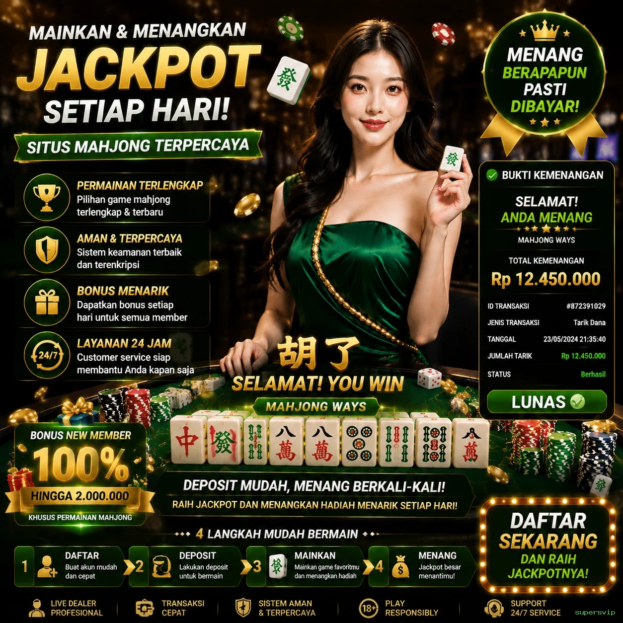 supersvip Dukungan Pelanggan